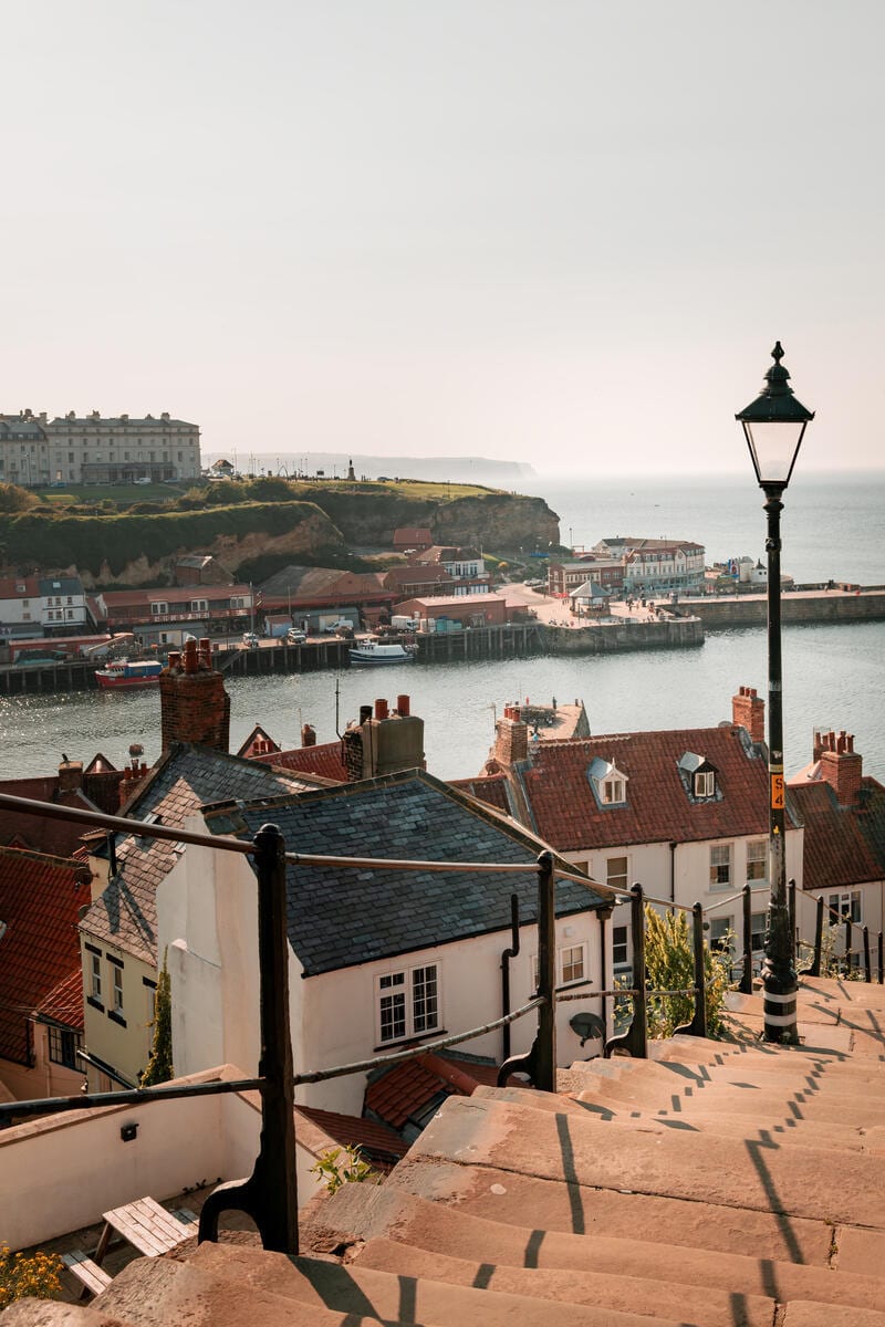 Whitby harbour from the 199 Steps