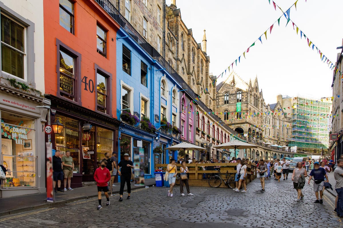 Victoria Street in the Old Town