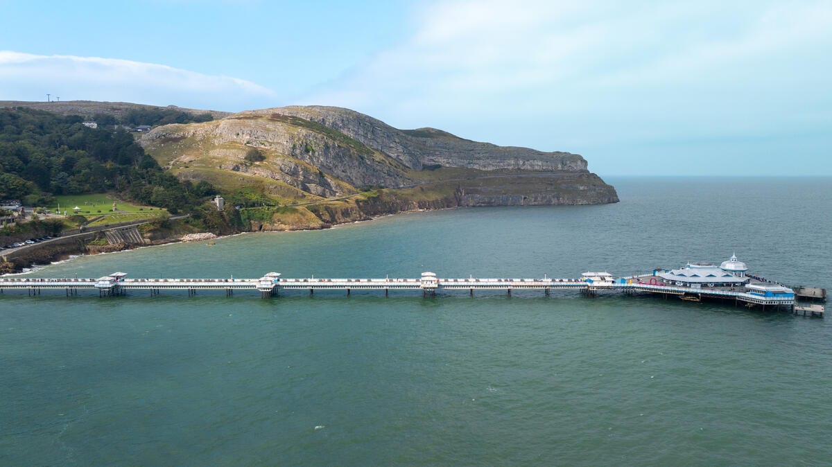 Llandudno Pier and the Great Orme