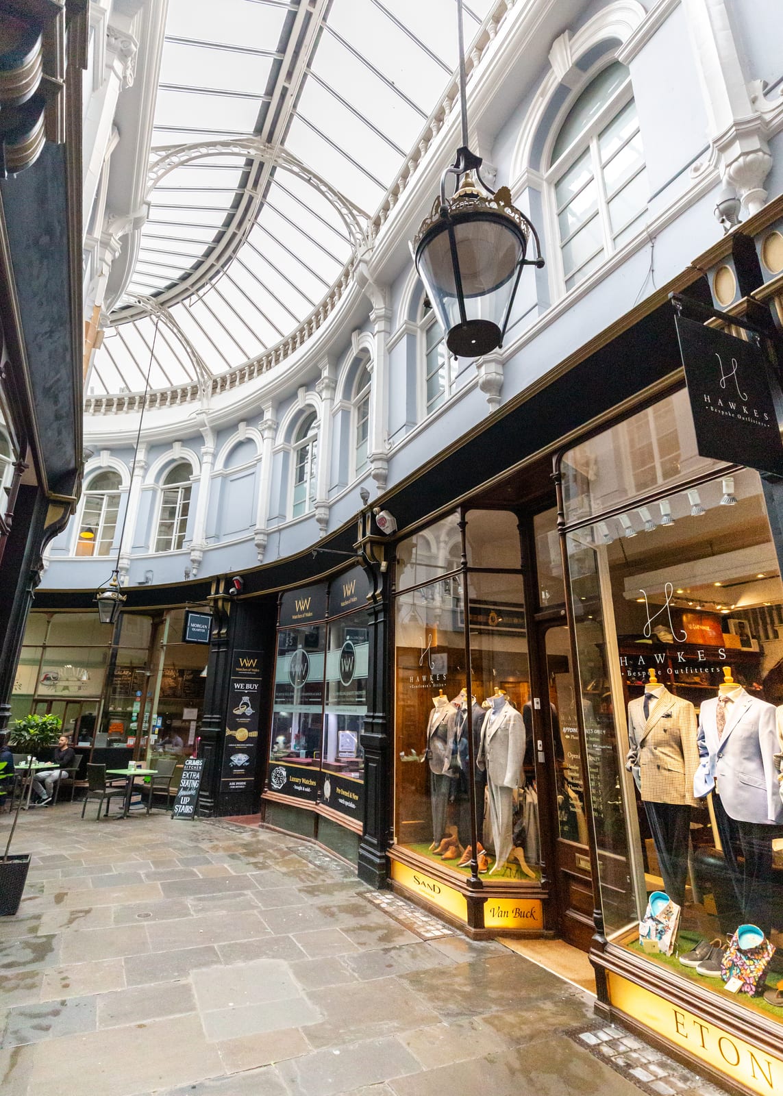 Morgan Arcade's glass rotunda