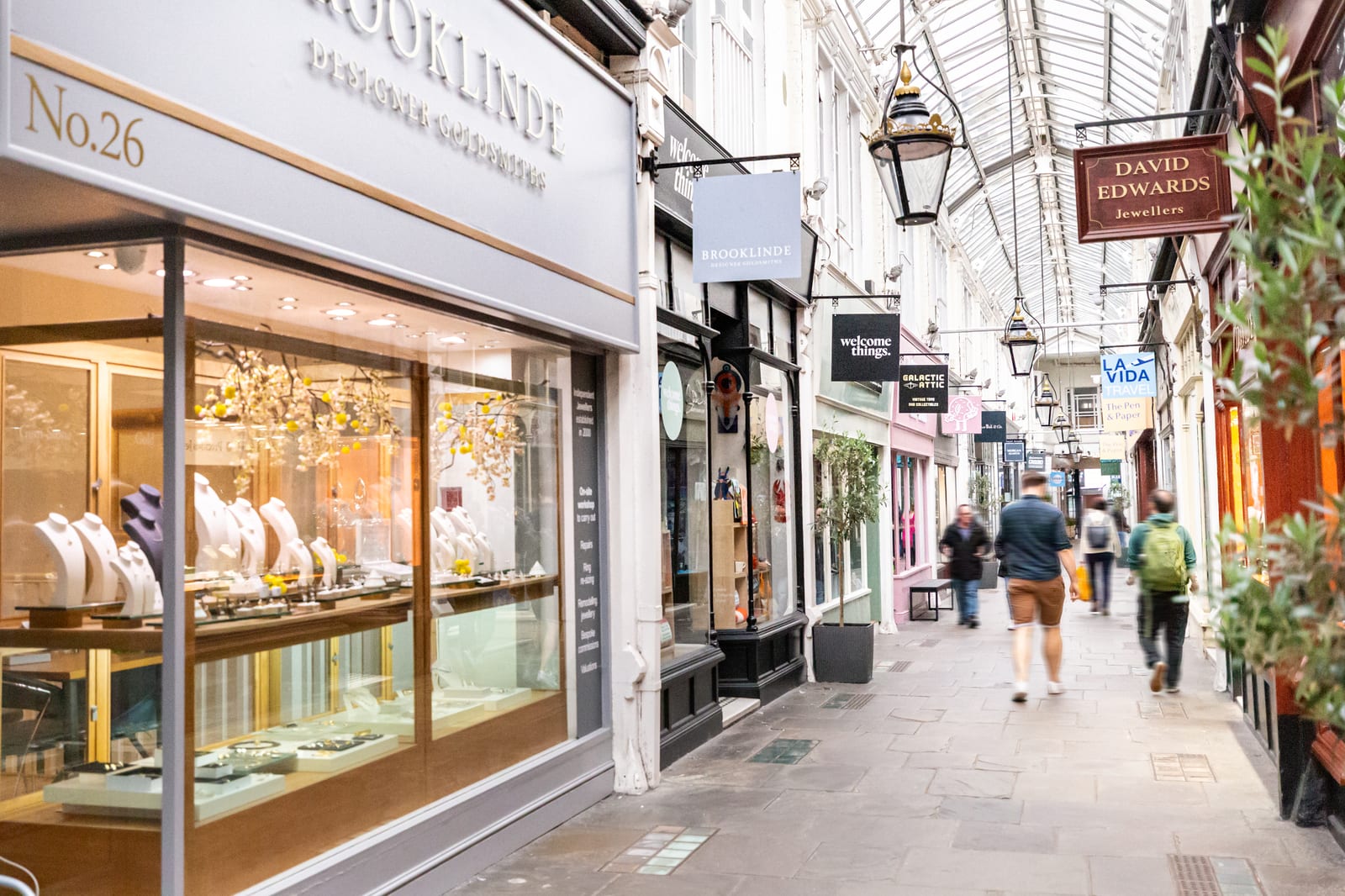 Inside the Royal Arcade