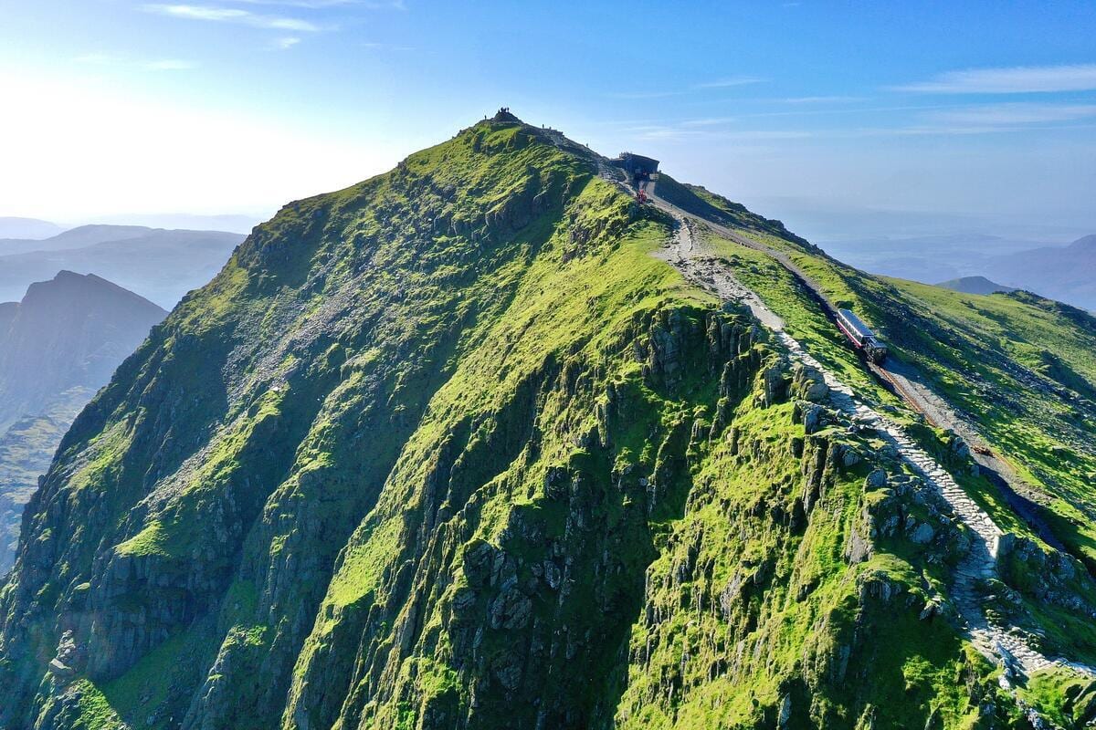 The summit of Yr Wyddfa, Eryri